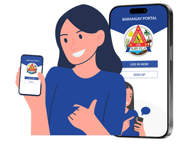 Barangay Portal Illustration